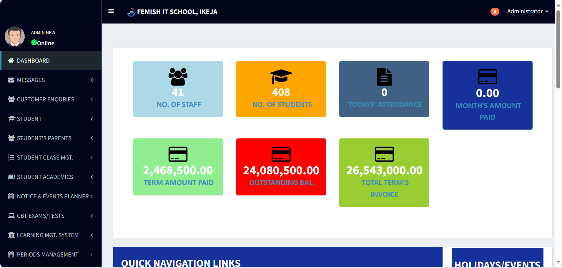 Femish School-App (Go Paperless)