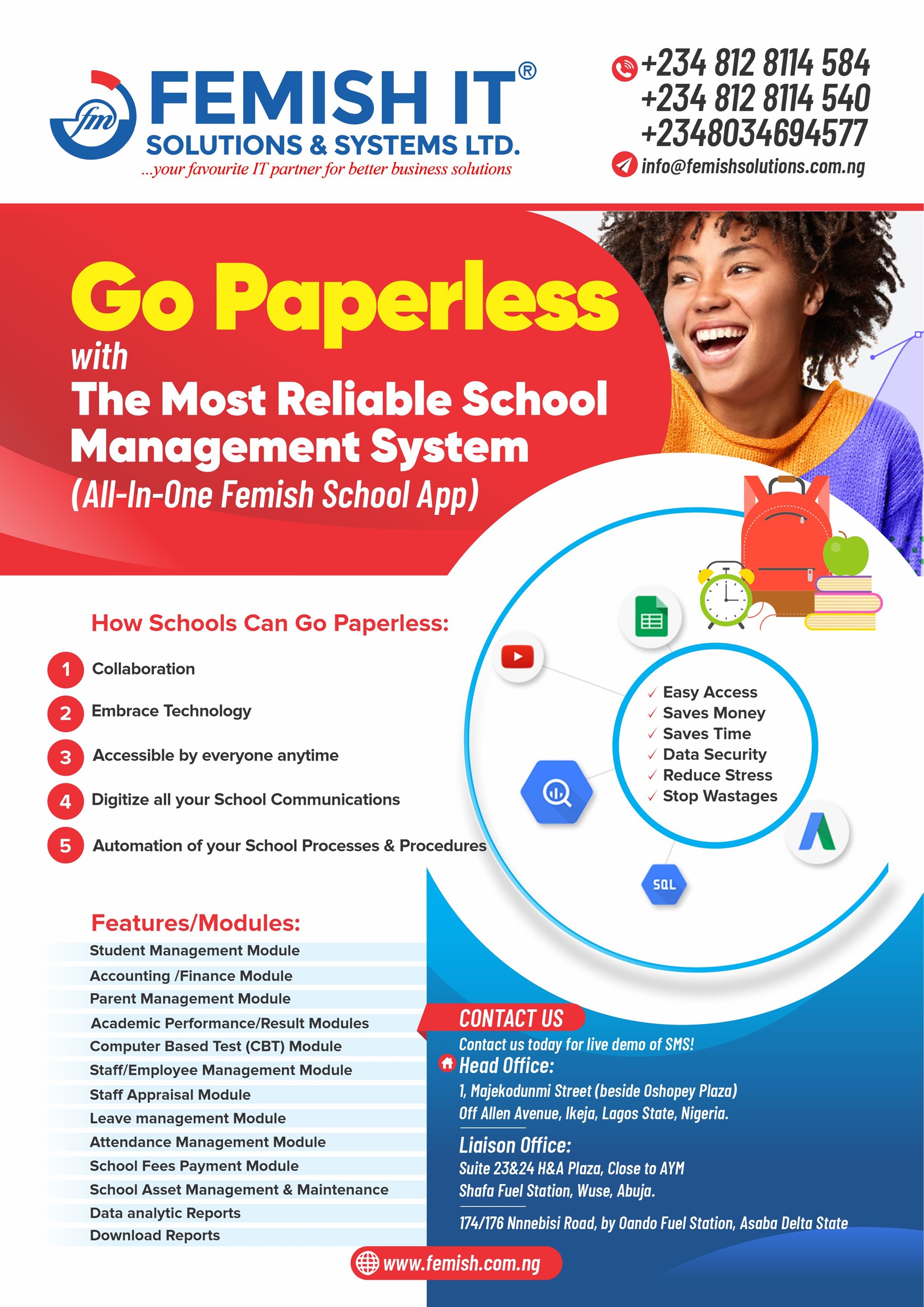 Femish School-App (Go Paperless)